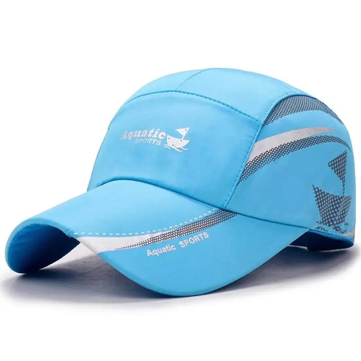 Unisex Aquatic Sport Boat Print Baseball Caps Spring and Summer Outdoor Adjustable Casual Hats Sunscreen Hat