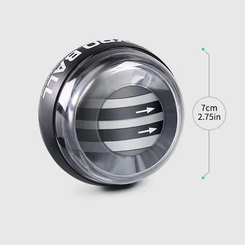 Gyroscope Power Ball Gyro Gyroball Powerball Forearm Exerciser Muscle Fitness Equipment  Wrist Booster Trainer Hand Exercise