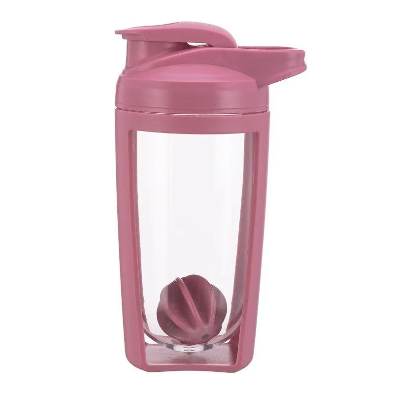 550ML Shaker Cup Sports Water Bottle Portable Coffee Milk Mixing Cup Protein Powder Shake mixing cup Sealed Leak-proof Bottle