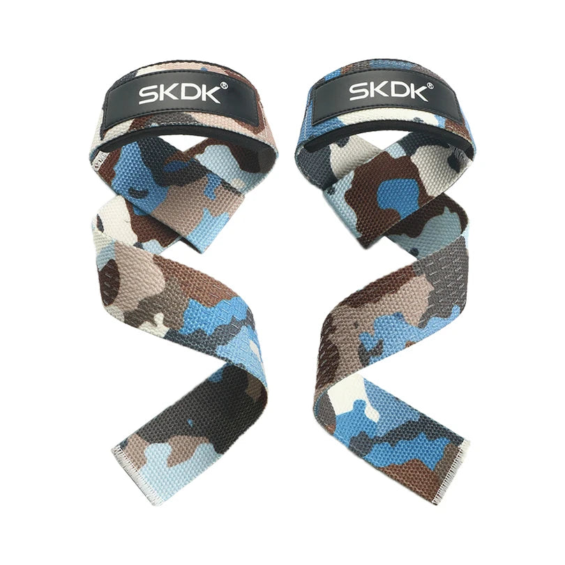 Weightlifting Straps Dropshipping 1 Pair Lifting Wrist Anti-Slip Silicone Strength Training Strap Hand Grips Wrist Support