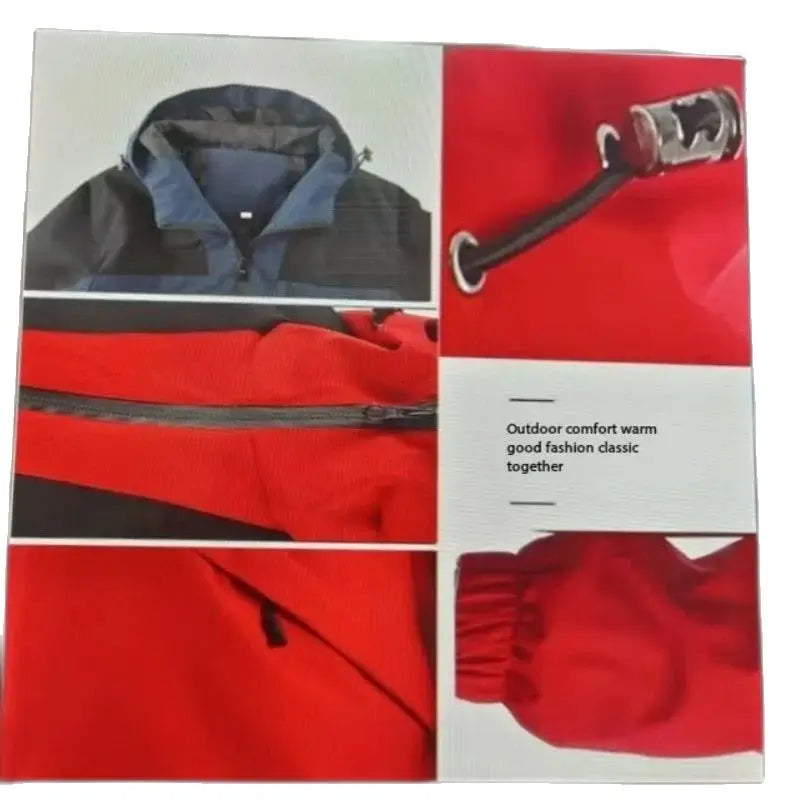 New Men's Waterproof Hiking Jacket Large Size Windproof Windbreaker Camping Hunting Running Trekking Fishing Coat Men Outdoor
